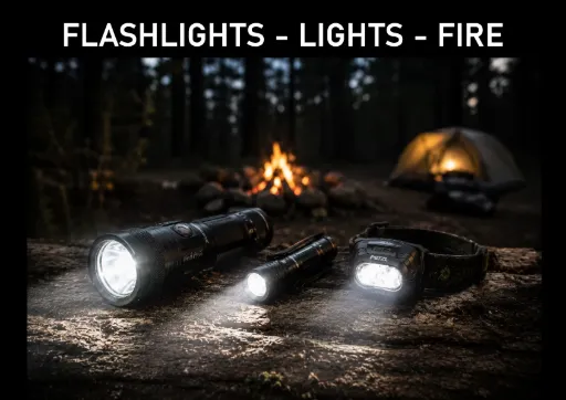 Flashlights - Lights - Fire