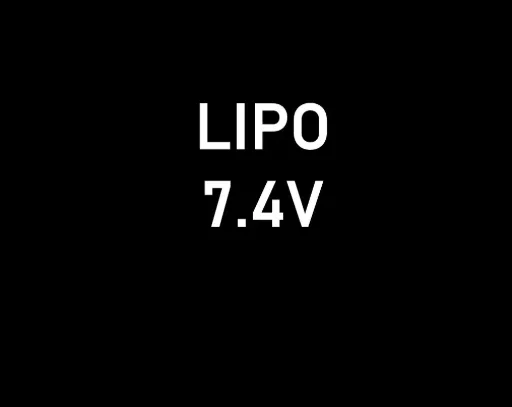 7.4V Lipo